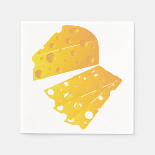 Block Of Cheese Paper Napkins