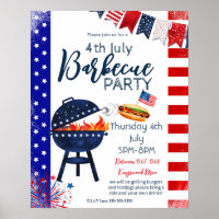 block party 4th July BBQ street party neighbor  P