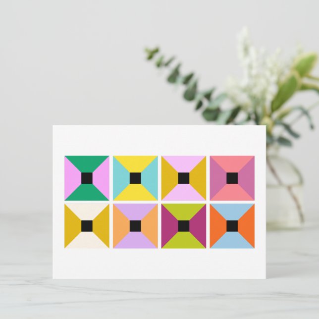 Block Party Card (Standing Front)