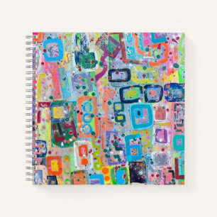 Block Party Square Notebook