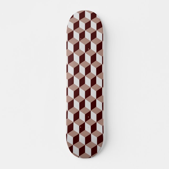 Block Pattern 03 - Retro Skateboard (Front)