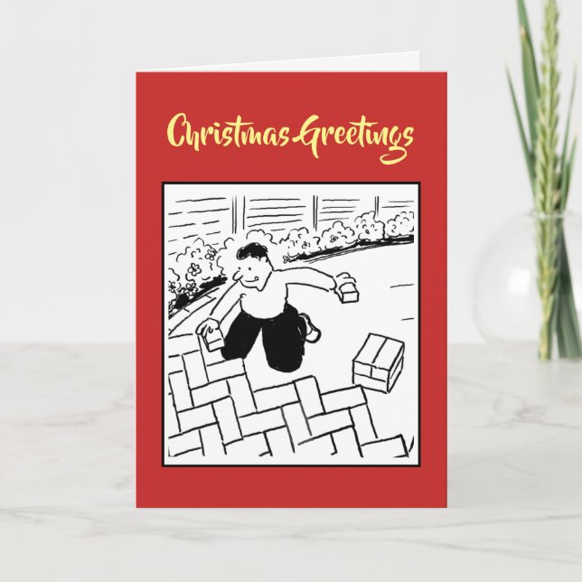 Block Paving Company Christmas Card (Front)