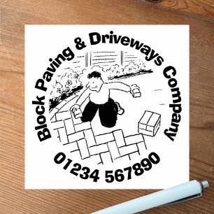 Block Paving & Driveways. Rubber Stamp