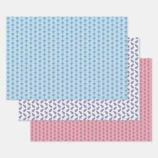 Block Print Wrapping Paper 