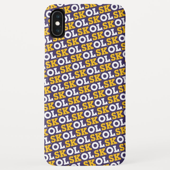 Block Script “SKOL" - Phone Case (Back)