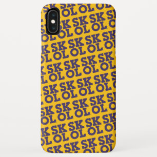 Block Script “SKOL" - Phone Case (Yellow)