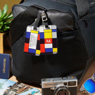 Block Signature Luggage Tag