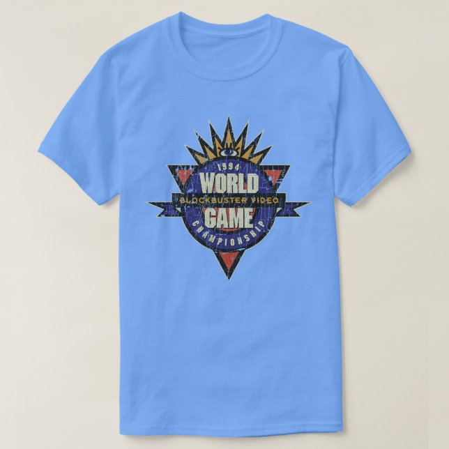 Blockbuster Video World Game Championship 1994  T-Shirt (Design Front)