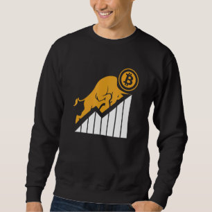 Blockchain Crypto Crypto Currency Crypto Trader Bi Sweatshirt