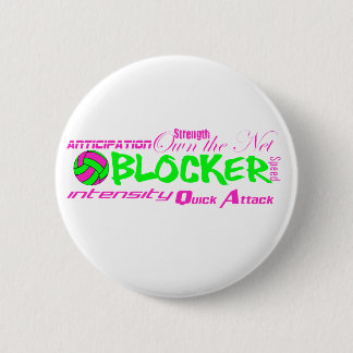 Blocker Traits 6 Cm Round Badge