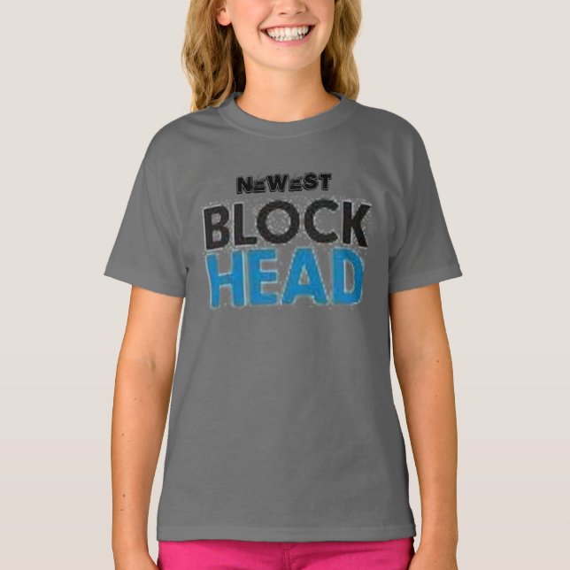 BLOCKHEAD, NEWEST T-Shirt (Front)