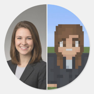 BlockPix Minecraft Character Sticker
