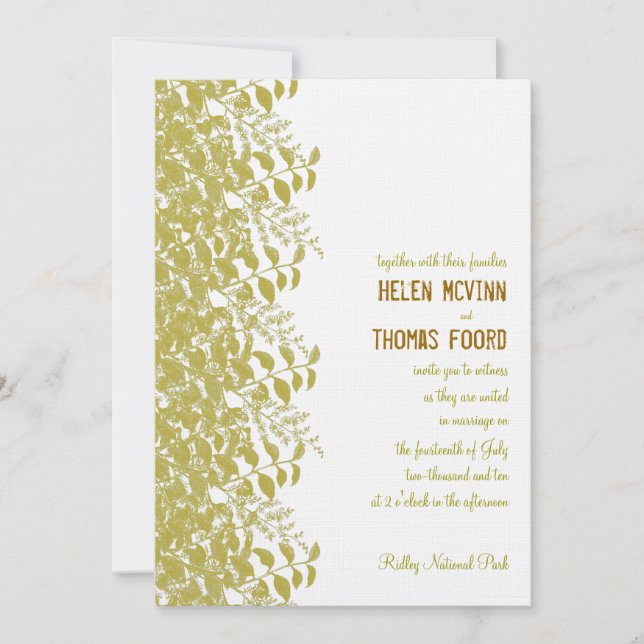 Blockprint Invitation (Front)