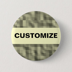 Blocks 6 Cm Round Badge
