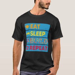 Blocks Building Ideas Sleep Eat Build Repeat T-Shirt
