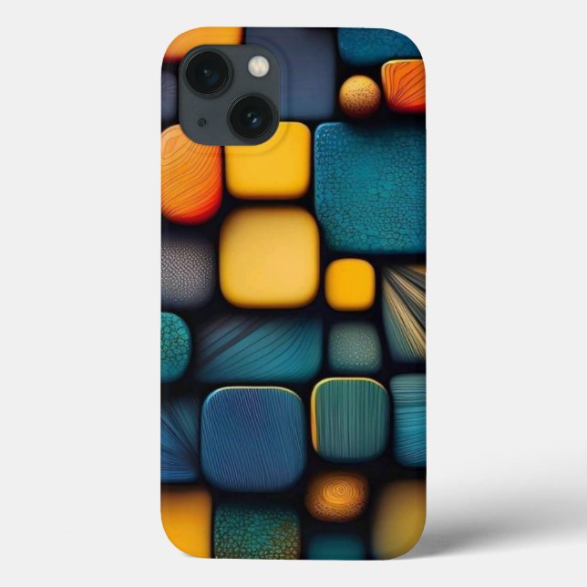Blocks Case-Mate iPhone Case (Back)