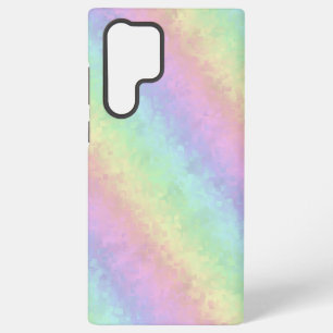 Blocks in Pastel Colours 3D Rainbow Art Samsung Galaxy Case