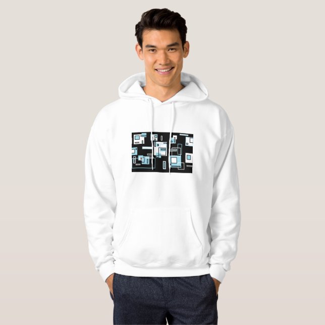 Blocks obsession Hoodie (Front Full)