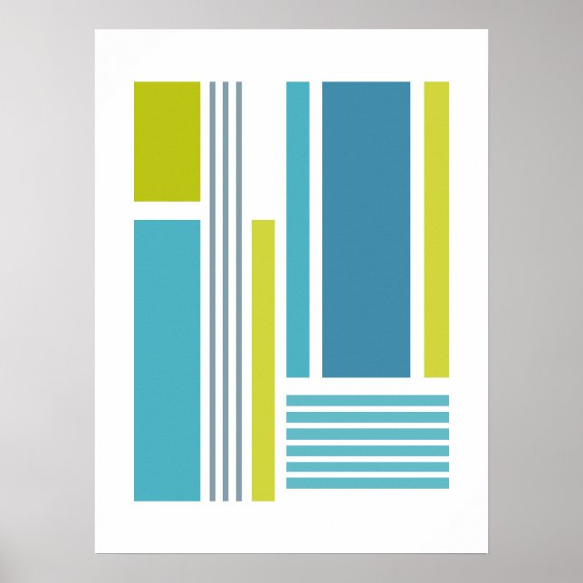 Blocks & Stripes 4 Poster (Front)