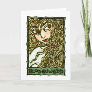 Blodeuwedd Greeting Card