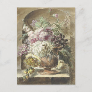 Bloemen (Flowers) by Pieter Van Loo Postcard