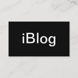 Blog Business Card