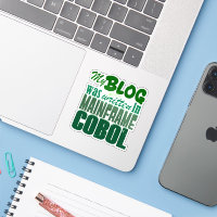 Blog Was Coded in COBOL –Retro Mainframe Developer