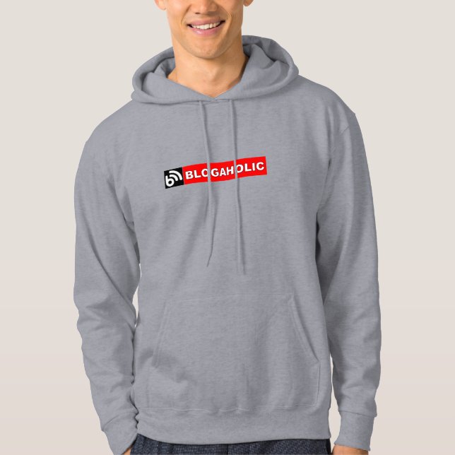 BLOGAHOLIC Hoodie (Front)