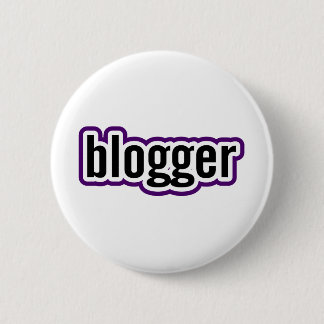 Blogger 6 Cm Round Badge