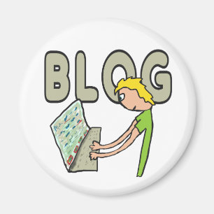 Blogger Blogging Magnet