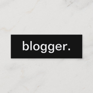 Blogger Business Card