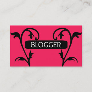 Blogger Business Card