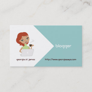 Blogger Business Cards