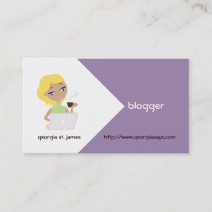 Blogger Business Cards