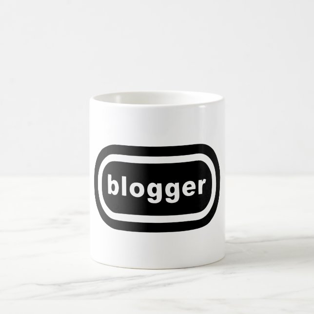 blogger coffee mug (Center)