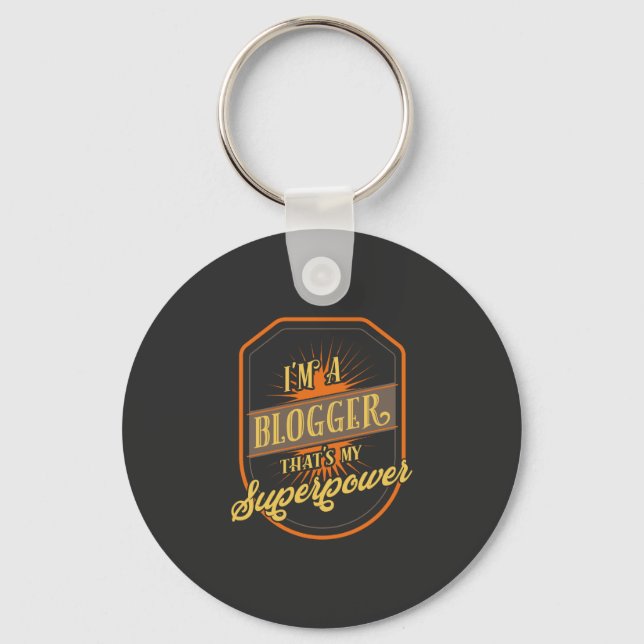Blogger Key Ring (Front)