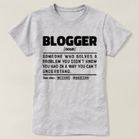 Blogger Noun Definition Funny Writting Quote Cool