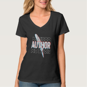 Blogger Writing Blogging Journalist Novelist Au T-Shirt