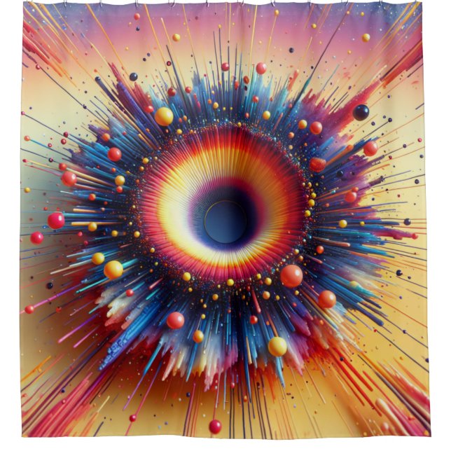 Bloirp Shower Curtain (Front)