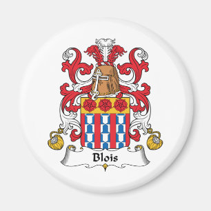Blois Family Crest Magnet