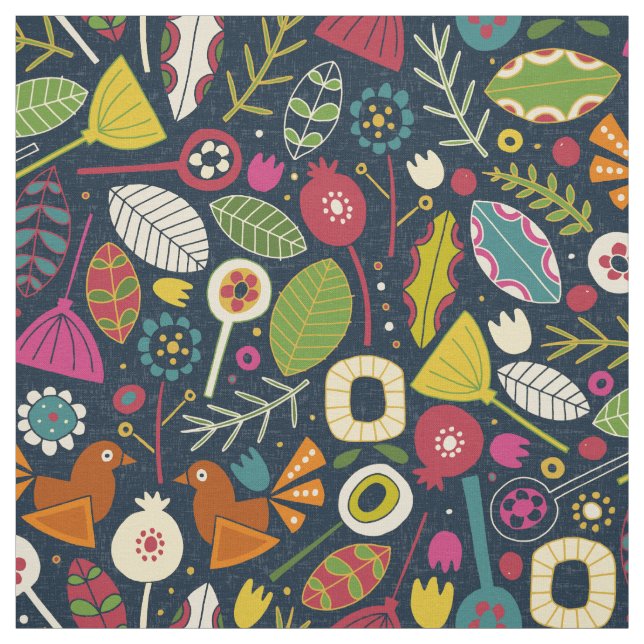 BLOM INDIGO FABRIC (Swatch)