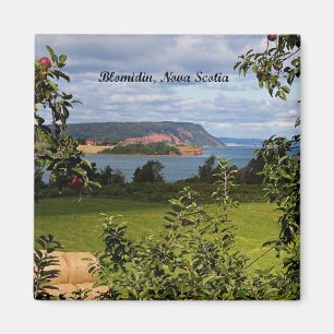 Blomidin, Nova Scotia, Canada Magnet