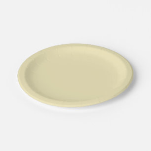  Blond (solid color)   Paper Plate