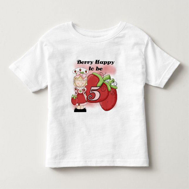 Blonde Berry Happy to be 5 Tshirts and Gifts (Front)