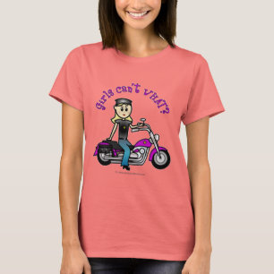 Blonde Biker T-Shirt