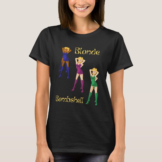 Blonde Bombshell Tshirt (Front)