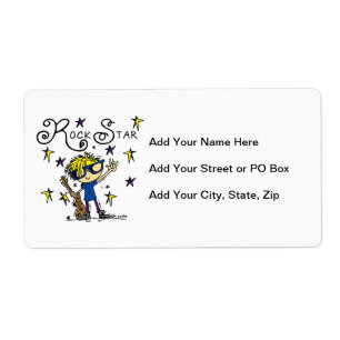 Blonde Boy Rock Star