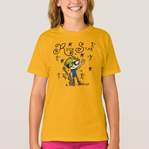Blonde Boy Rock Star T-Shirt