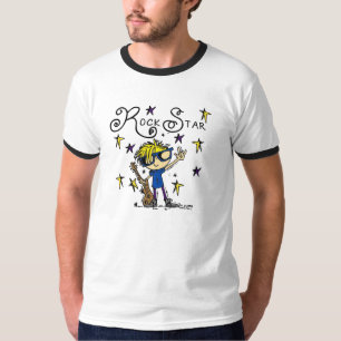 Blonde Boy Rock Star T-Shirt