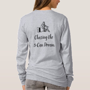 Blonde & Broke - Barrel Racing - Black Logo T-Shirt